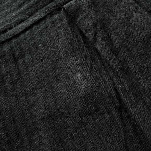 J Crew Airy Gauze Button Up Shirt Womens Size 3X Black Sheer CI257 - Picture 9 of 9